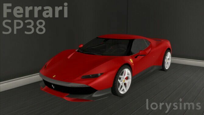 sims 4 cc 2018 ferrari sp30 deborah at lorysims 2