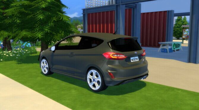 sims 4 cc 2018 ford fiesta st at modern crafter cc 3