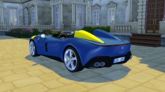 sims 4 cc 2019 ferrari monza sp2 at lorysims 3