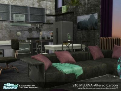 910 Medina Altered Carbon Suite By Dasie2 Sims 4 CC