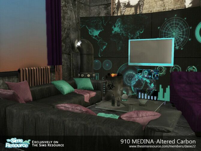 sims 4 cc 910 medina altered carbon suite by dasie2 2