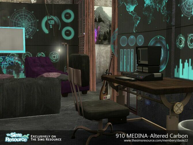 sims 4 cc 910 medina altered carbon suite by dasie2 3