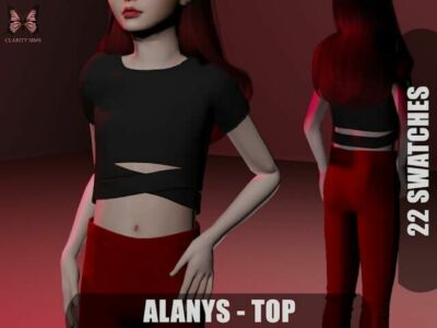 Alanys TOP For Girls At Clarity Sims Sims 4 CC