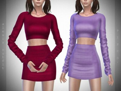 Alexis Outfit By Pipco Sims 4 CC