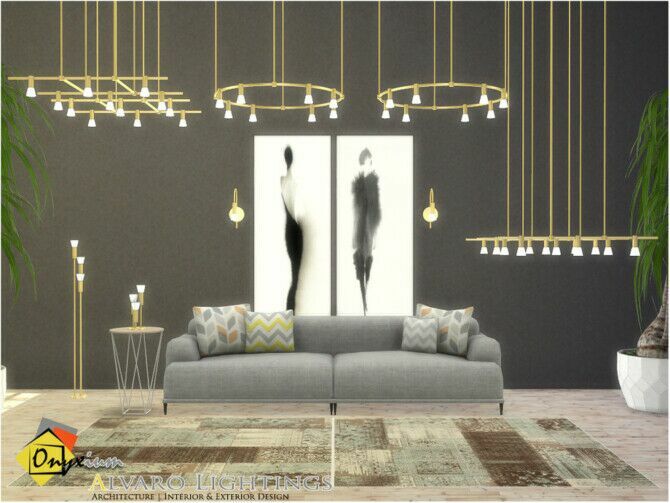 Alvaro Lightings By Onyxium Sims 4 CC