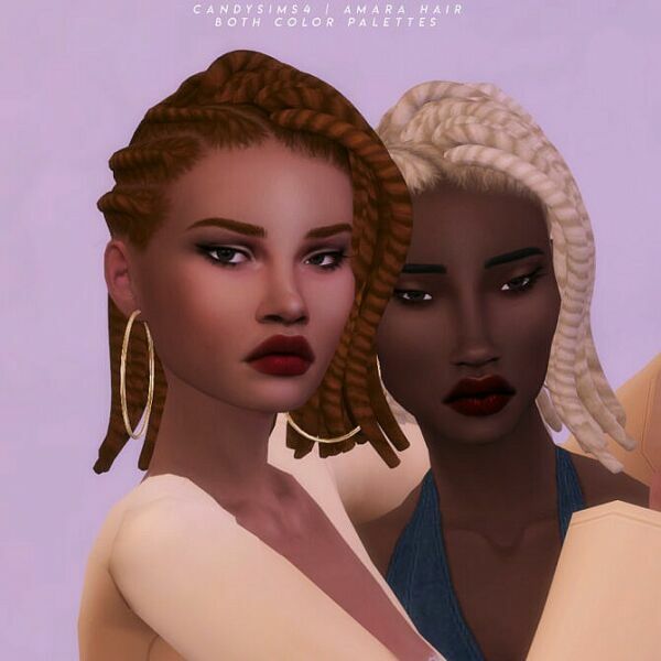 sims 4 cc amara hair at candy sims 4 2