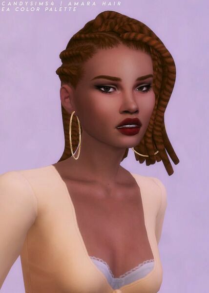 sims 4 cc amara hair at candy sims 4 3