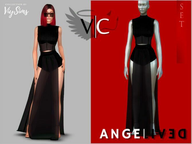 Angelived Collection SET I By VIY Sims Sims 4 CC