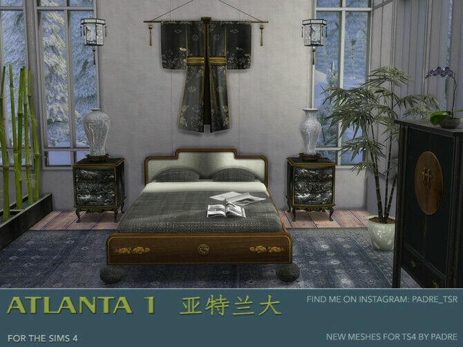 sims 4 cc atlanta 1 furniture and deco by padre 3