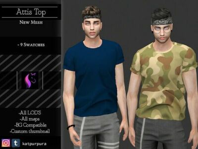 Attis TOP By Katpurpura Sims 4 CC