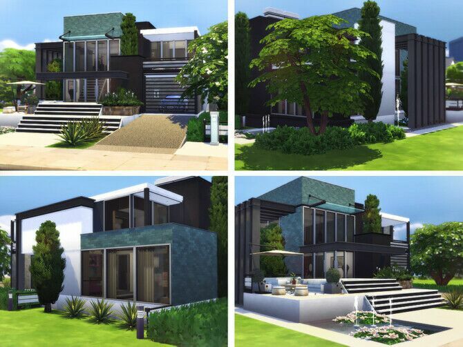 sims 4 cc austen house by rirann 2