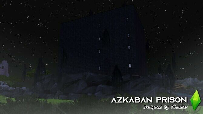 Azkaban Prison Harry Potter Builds By Isandor At Mod The Sims Sims 4 CC