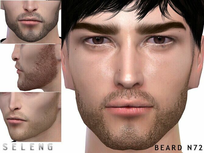 Beard N72 By Seleng Sims 4 CC