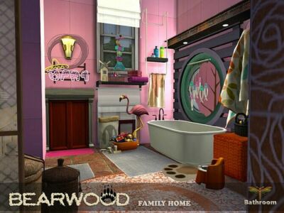 Bearwood Bathroom By Fredbrenny Sims 4 CC