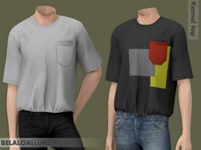 Belaloallure Kamal TOP By Belal1997 Sims 4 CC