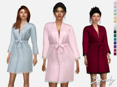 Beverly Robe By Sifix Sims 4 CC