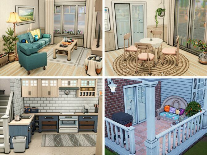 sims 4 cc brightling house by xogerardine 2