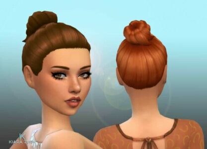 BUN Hair Conversion At MY Stuff Origin Sims 4 CC