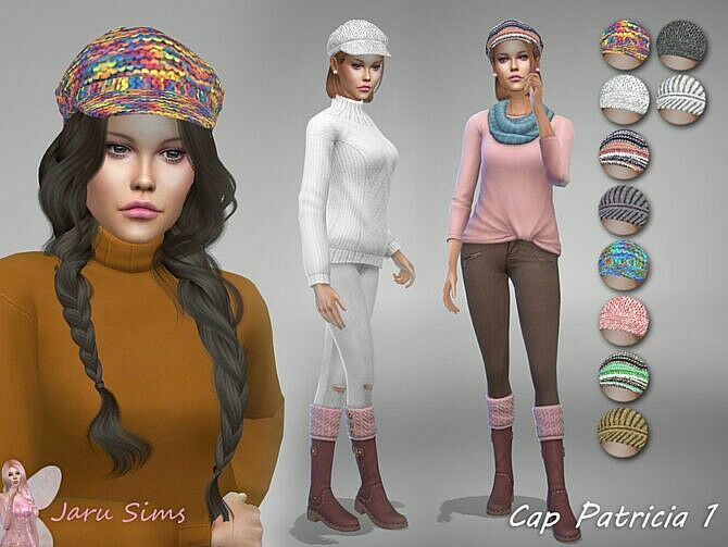 CAP Patricia 1 By Jaru Sims Sims 4 CC