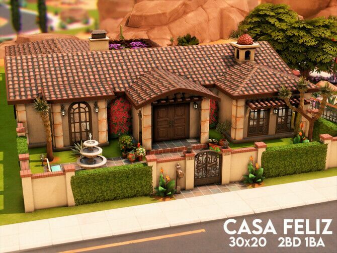 Casa Feliz Cinco De Mayo By Xogerardine Sims 4 CC