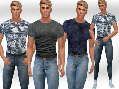 Casual Cool Tops By Saliwa Sims 4 CC