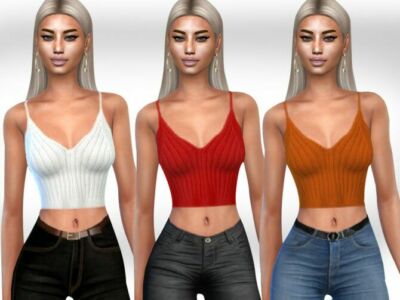 Casual Wool Tops Sims 4 CC