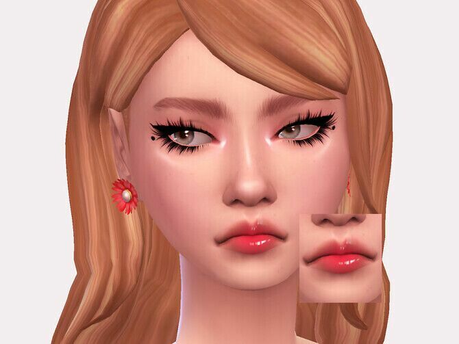 Cherubian Lipgloss By Sagittariah Sims 4 CC