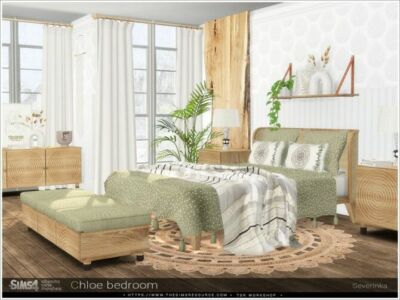 Chloe Bedroom By Severinka Sims 4 CC