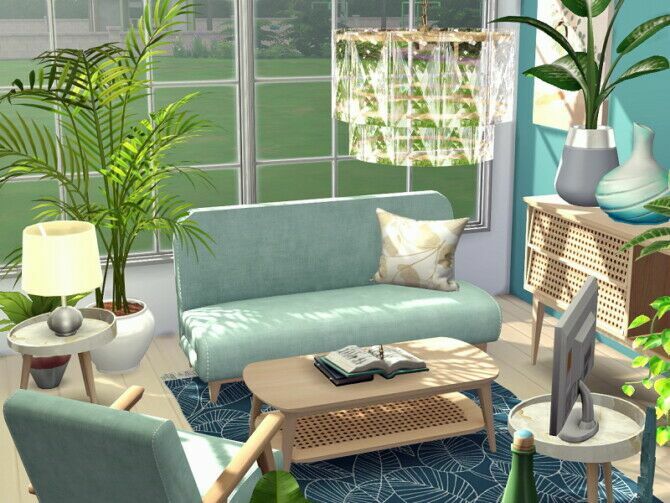 sims 4 cc coastal living room by flubs79 4