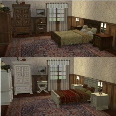 Conversion Ts2 To Ts4 Royal Bedroom Vitasims 2 At All 4 Sims Sims 4 CC