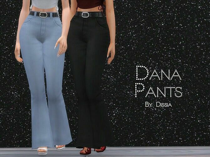 Dana Pants By Dissia Sims 4 CC