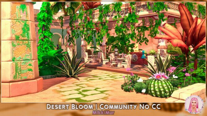 sims 4 cc desert bloom at mikkimur 2