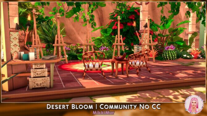 sims 4 cc desert bloom at mikkimur 3