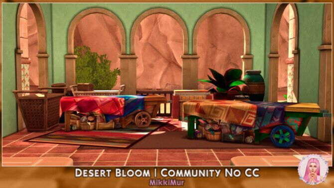 sims 4 cc desert bloom at mikkimur 4