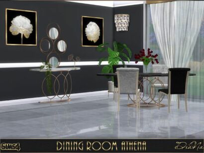Dining Room Athena At Diana Sims 4 Sims 4 CC