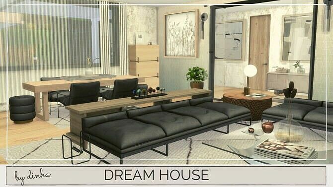 Dream House At Dinha Gamer Sims 4 CC