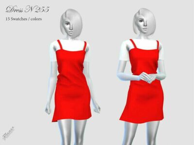 Dress N 255 By Pizazz Sims 4 CC