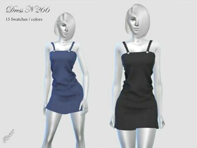 Dress N 266 By Pizazz Sims 4 CC