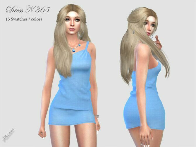 Dress N 365 By Pizazz Sims 4 CC