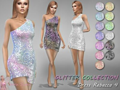 Dress Rebecca 4 By Jaru Sims Sims 4 CC