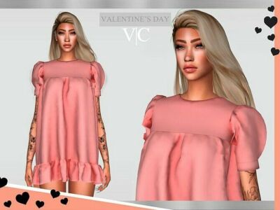 Dress Valentine’s DAY II – VI By VIY Sims Sims 4 CC