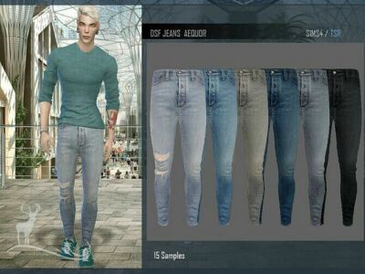 DSF Jeans Aequor Sims 4 CC