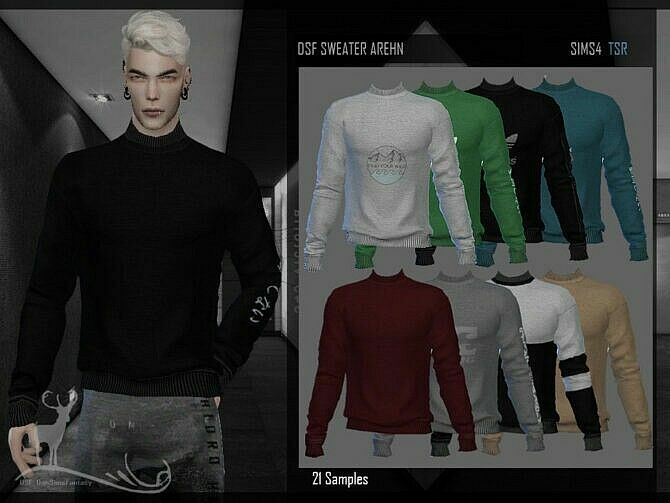 DSF Sweater Arehn By Dansimsfantasy Sims 4 CC