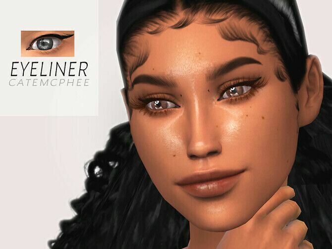 EL-06 MYA Eyeliner By Catemcphee Sims 4 CC