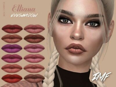 Elliana Lipstick N.316 By Izziemcfire Sims 4 CC