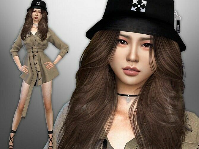 Emiko Saeki By Divaka45 Sims 4 CC