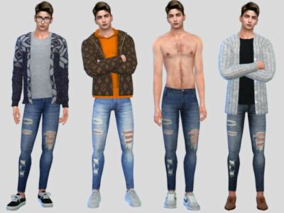 Emyr Skinny Jeans By Mclaynesims Sims 4 CC