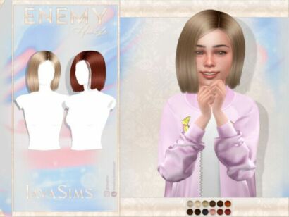 Enemy (Child Hair) By Javasims Sims 4 CC