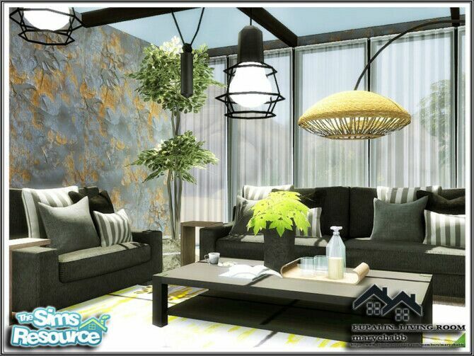 sims 4 cc eupalin living room by marychabb 3