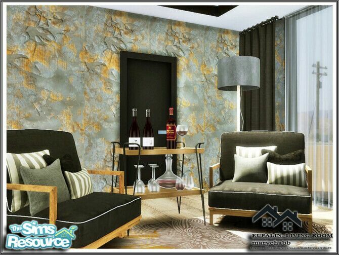 sims 4 cc eupalin living room by marychabb 4